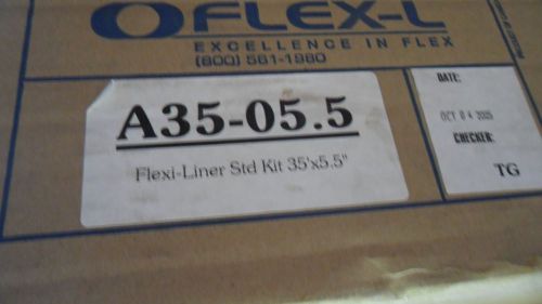 35&#039; x 5-1/2&#034; Diameter Aluminum Chimney Liner Flexi-liner KIT 35&#039; A35X5.5