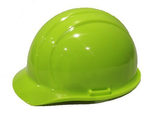 Erb 19374 americana cap style hard hat with mega ratchet  flourescent yellow for sale