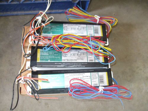 Lutron eco 10 dimming ballasts ecot832-120-2( lot of 3) for sale