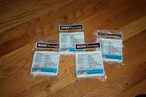 BOSS/Bostitch Fasteners 7/8 Disc Forms Washer Wood To Concrete PFK9007 4 BAGS