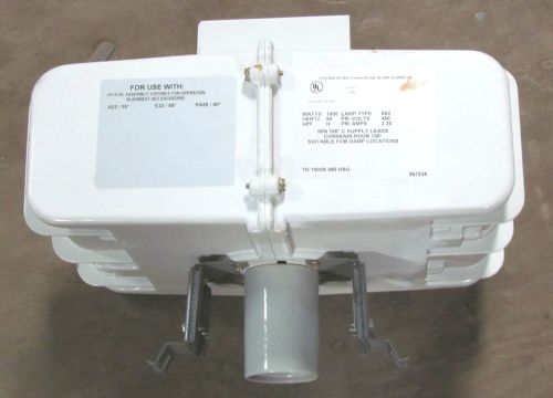 1 NEW 1000 Watt HID Lithonia White HPS High Bay Ballast TH 1000S 480 Volt HSG