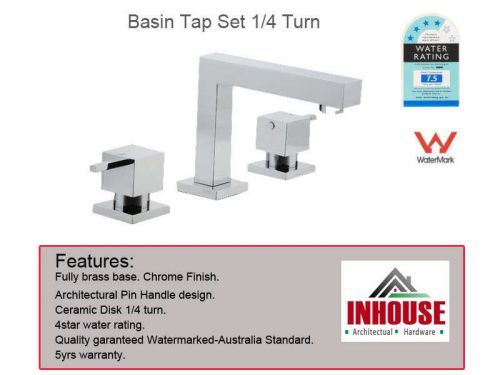 Basin Tap Set 1/4 Turn