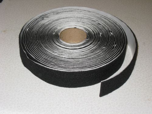 Felt tape 1 1/4&#034; wide x 33 ft lg. x 1/16&#034; thk black felt tape for sale