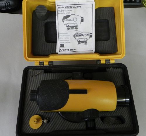 Cst/berger (sal24n)  24x automatic level kit with case *good used condition* for sale