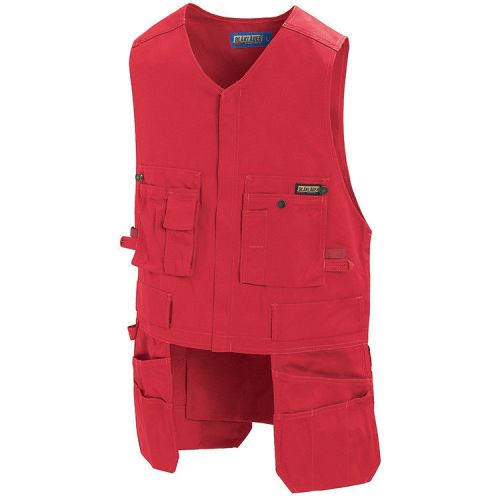 BLAKLADER 3105 Craftsman Red Waistcoat Tool Vest Size M