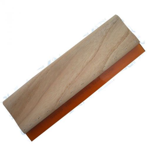 13&#034; / 33cm screen printing squeegee manual ink scraper wooden handle low cost for sale