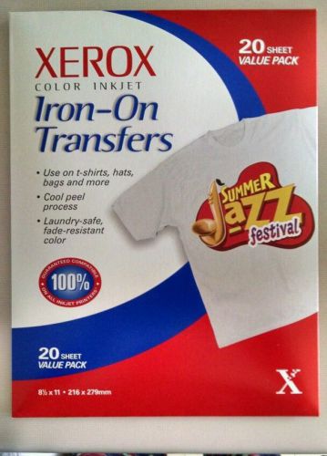 Xerox iron on transfers