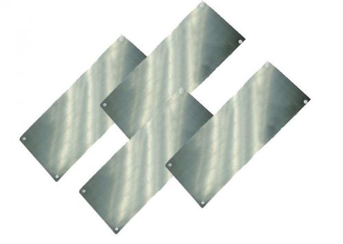 4 pc Pad Printing Cliche Steel Plate Die Pad Printing Curved Gravure Logo DIY