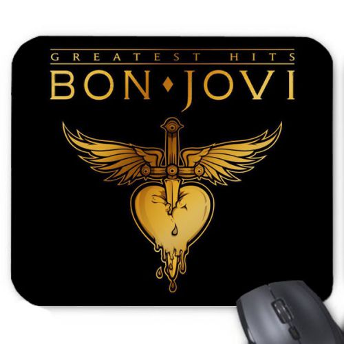 Jon Bon Jovi Rock Band Logo Mouse Pad Mousepad Mats Hot Gaming Game