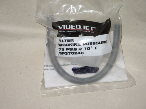 Videojet SP 370246 filter working pressure