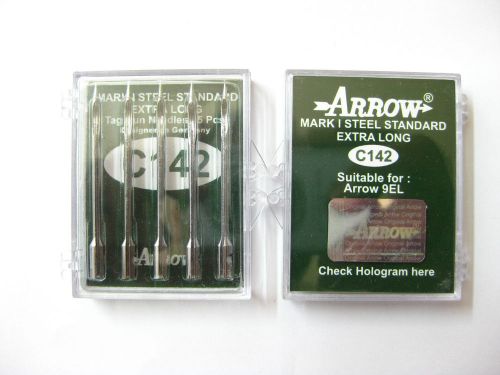 5 Tag Gun Needles EXTRA Long Neck Garment Label Tagging Arrow C142 Mark I