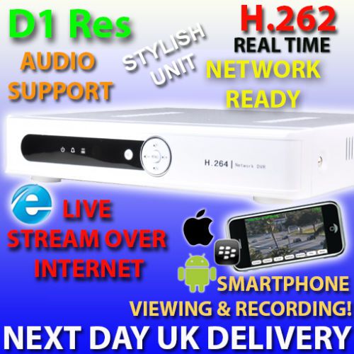 16 CHANNEL CCTV DVR REAL TIME NETWORK READY VIDEO RECORDER 16CH 1000GB 1TB 2TB