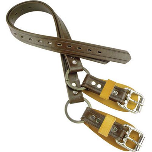 Tree Climber Split Ring Lower Climbing Straps,Leather 26&#034;, 1&#034; wide heavy-duty