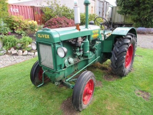 Restored 1940 oliver standard 80 tractor for sale