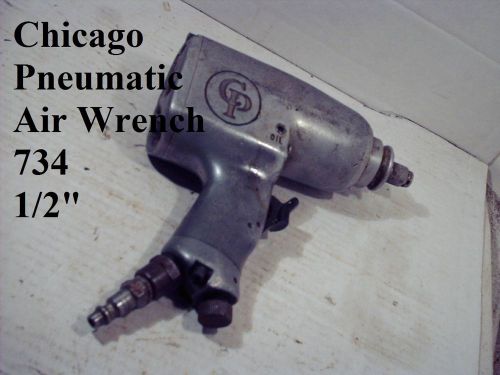 Chicago pneumatic air wrench 1/2&#034; 734 mod. air fitting free shipping for sale