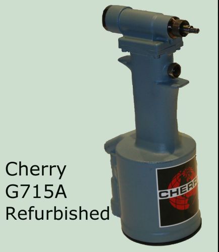 Cherry pneumatic lightweight rivet puller riveter tool g715a - refurbished for sale