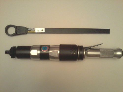 Cleco 55rnal-2-4 air pneumatic inline nutrunner clecomatic reaction bar driver for sale