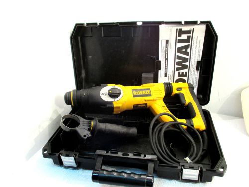Dewalt d25223 1&#034; d-handle sds rotary hammer drill kit for sale