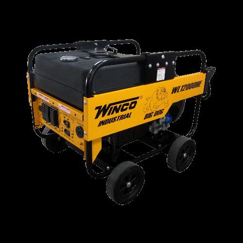 Winco - wl12000he - 120/240v, 1ph, 90/45amp industrial gas generator for sale