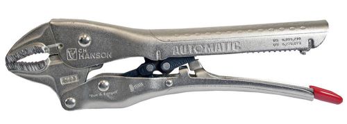 Ch hanson 10100 10&#034; automatic locking pliers - curved jaw for sale