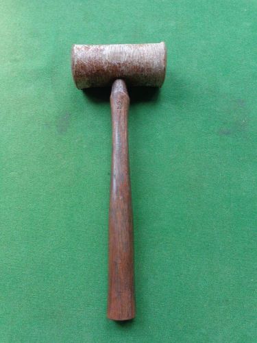 Vintage little used rawhide hammer no2 made by thor for sale