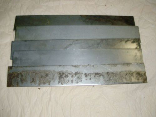 KNIFE steel  billet / blanks  for knife making.10&#034;  X  1.5&#034;  X  1/8&#034;...5 pieces~