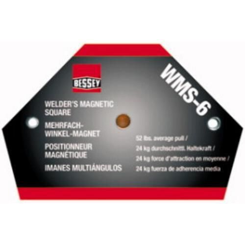 Bessey WMS-6 Multi-Angle Magnetic Square - 52 Lbs. Pull