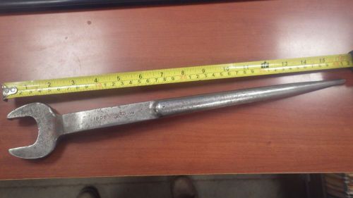 Williams 1908. 1 1/4&#034; Ironworkers/ spud wrench