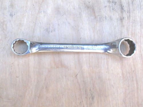 Vintage Snap-on Tools 3/4&#034; 5/8&#034; double box end wrench XS2024