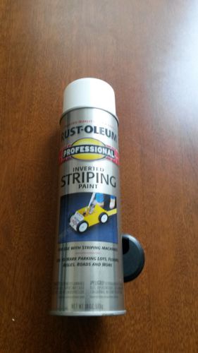 Rust-oleum striping paint - white - 18 oz. for sale