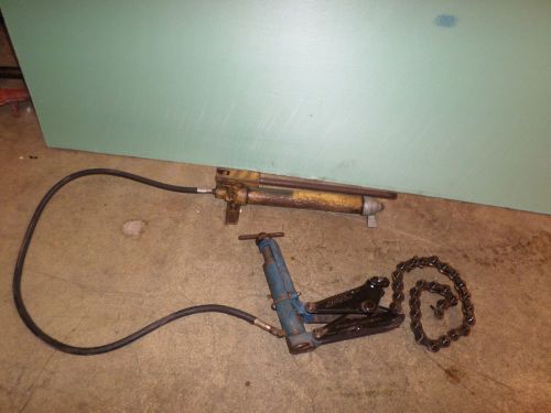 Rex wheeler model 2990 hydraulic pipe cutter for sale