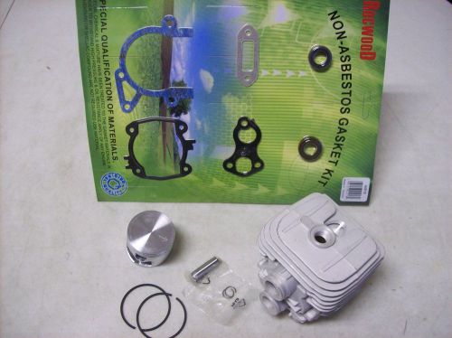 Stihl ts 420 cutoff saw cylinder &amp; piston kit w/ gasket set / crank seals for sale