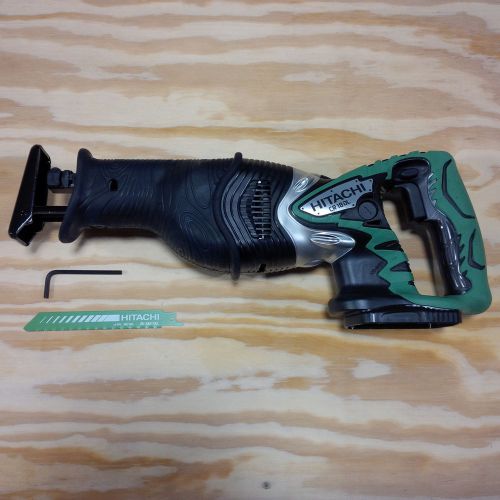 New Hitachi CR18DL Cordless 18 Volt Reciprocating Saw 18V W/ Blade Sawzaw