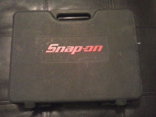 Snap-on PB165 Black Hinged Plastic Case for CT4410A 14.4 V Cordless Impact Tool