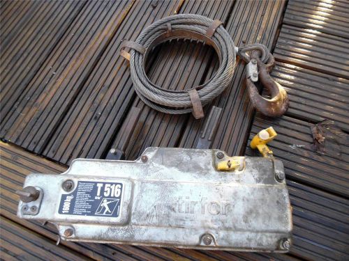 Good used Tirfor T516 1.6t winch with 7m or 1.5t wire rope