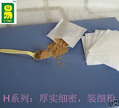 eBags - 50pcs 7&#034;x9.4&#034; (18x24cm) Thick Tea Bags, For Herbal or Bean Powder