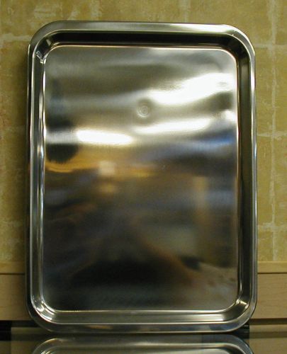 Heavy Stainless Sheet Pan not made in China!  17.25 &#034;X 12.75&#034; 304 surgical Stain
