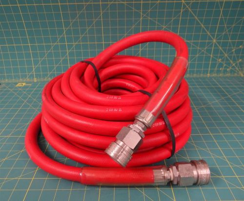 Ecolab 50-Foot Hot Water Hose w/ Tomco 6ST Stainless-Steel Fittings  52601-22-00