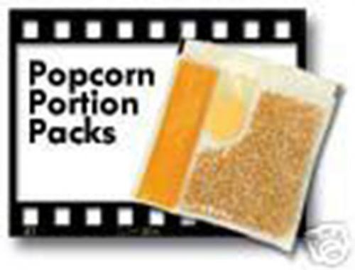 Popcorn Packs Kit 8oz 1cs Popcorn Kernels Oil Salt