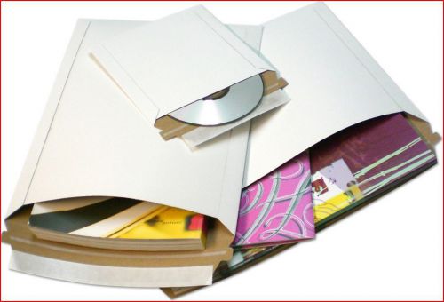 5 - 7&#034; x 9&#034; RIGID PHOTO ~ MAILERS ENVELOPES STAY FLATS