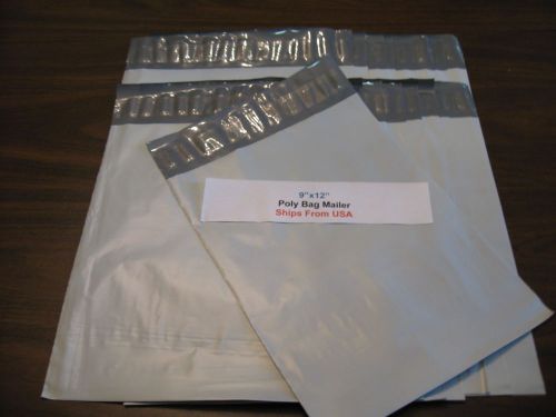 20 POLY BAG MAILING SHIPPING ENVELOPE MAILERS 9 x12 FAST SHIPPING 9&#034; x 12&#034; NEW