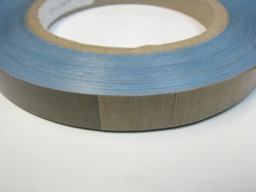 Ptfe teflon silicone tape 1/2&#034; wide x 3 mil tk x 18 yds lg  impulse sealer ct3 for sale