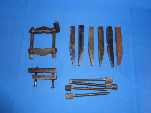 LOT OF MACHINIST PARALLEL CLAMPS work holding tool 1 ARMSTRONG No 12 &amp; Others