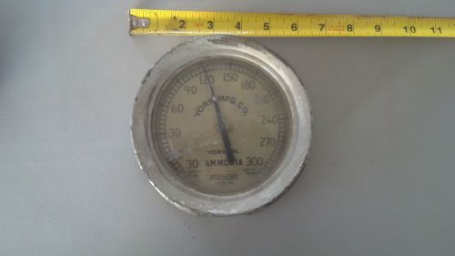 Antique westinhouse ammonia pressure gauge york mfg. co. industrial for sale
