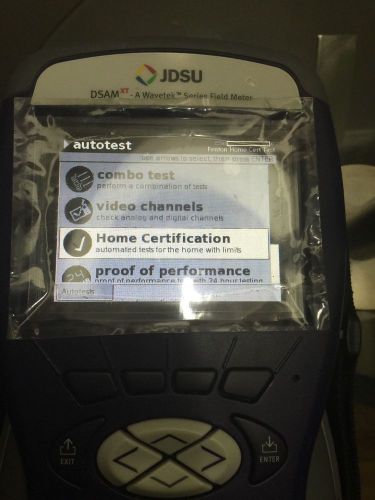 JDSU DSAM-3300XT DSAM 3300 XT  Battery Docsis 3.0 HOME CERTIFICATION