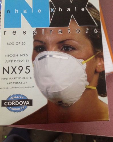 NX Particulate Respirators  NX95 - Face Masks (20 per Box) Construction Dust