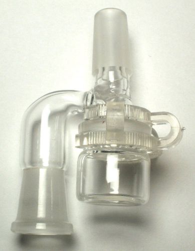 14mm Male to 14mm Female Lab Glass Joint Reclaim Adapter Jar Collector GonG