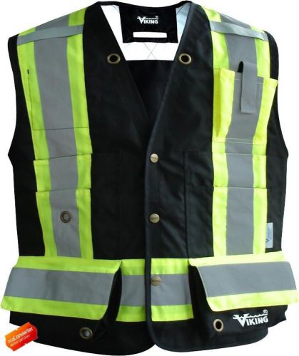 Viking wear professional 300d trilobal rip stop fire resistant surveyor vest for sale