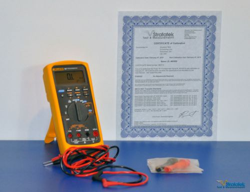 Fluke 787 processmeter process calibrator, nist calibrated with data + warranty for sale