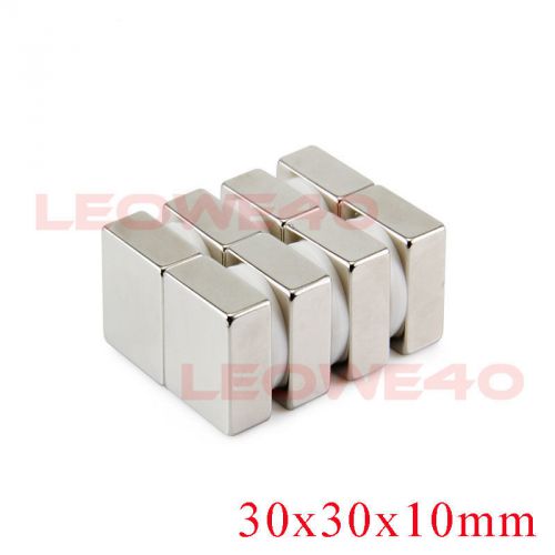 1/5/10x n50 30x30x10mm strong magnet rare earth neodymium n717 from london for sale